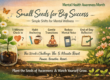 Mental Health Awareness Month - small daily wellness habits and mindfulness practices titled Small Seeds for Big Success